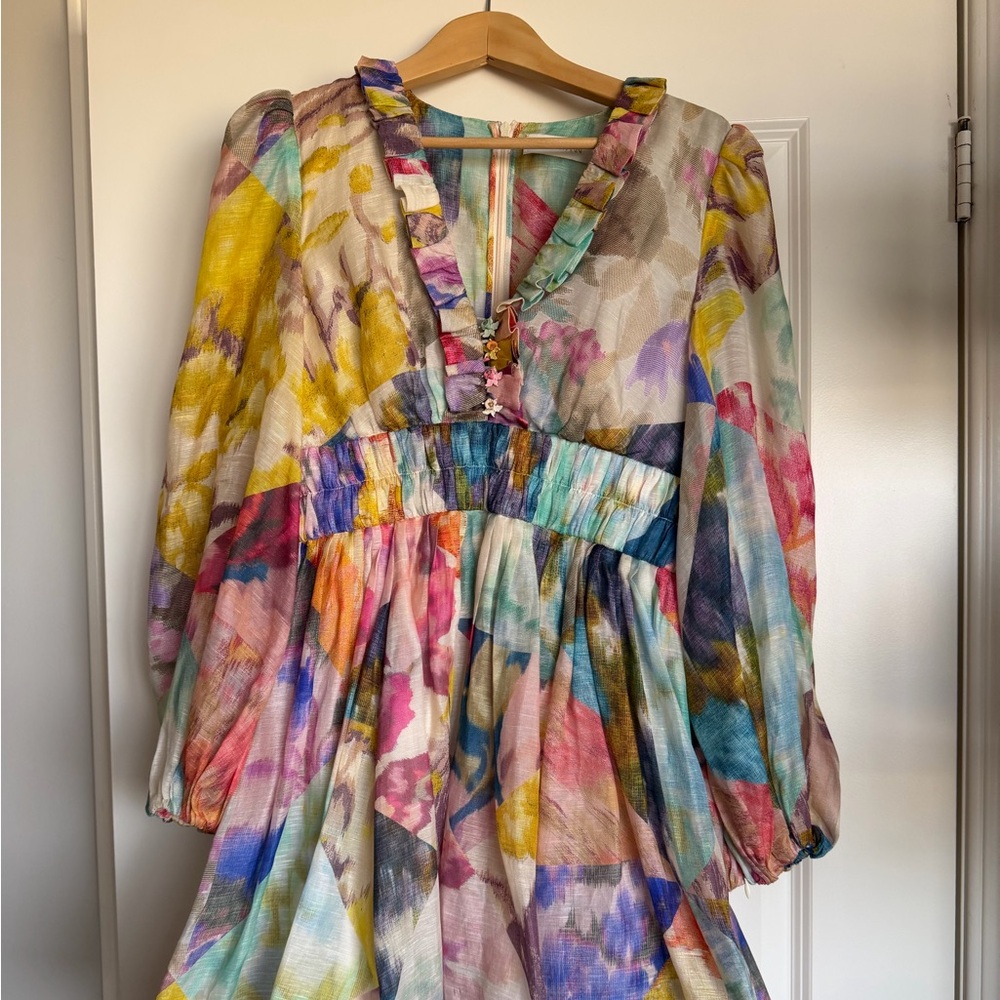 Zimmermann Multicolor Floral Dress - Picture 2 of 7
